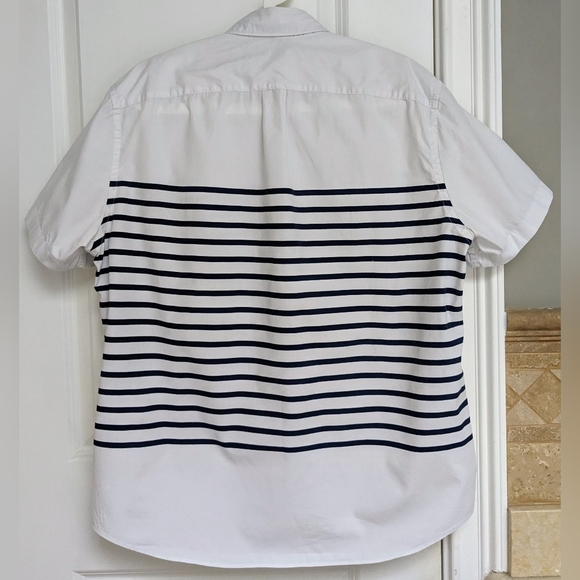 J. Crew Short Sleeve Button Down Shirt - size L - Picture 2 of 4